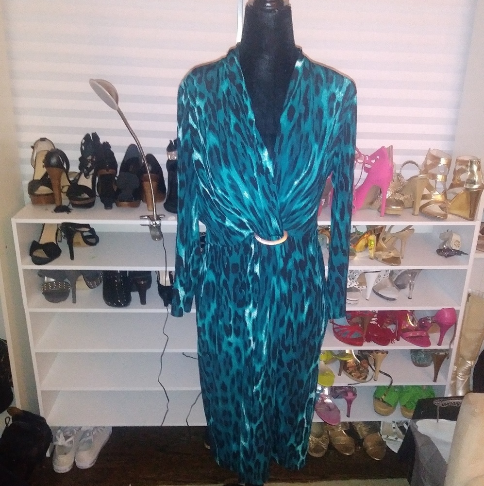 Leopard Print Dress